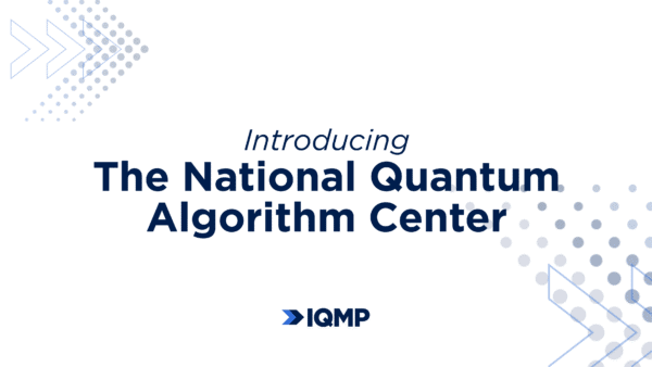 Introducing the National Quantum Algorithm Center